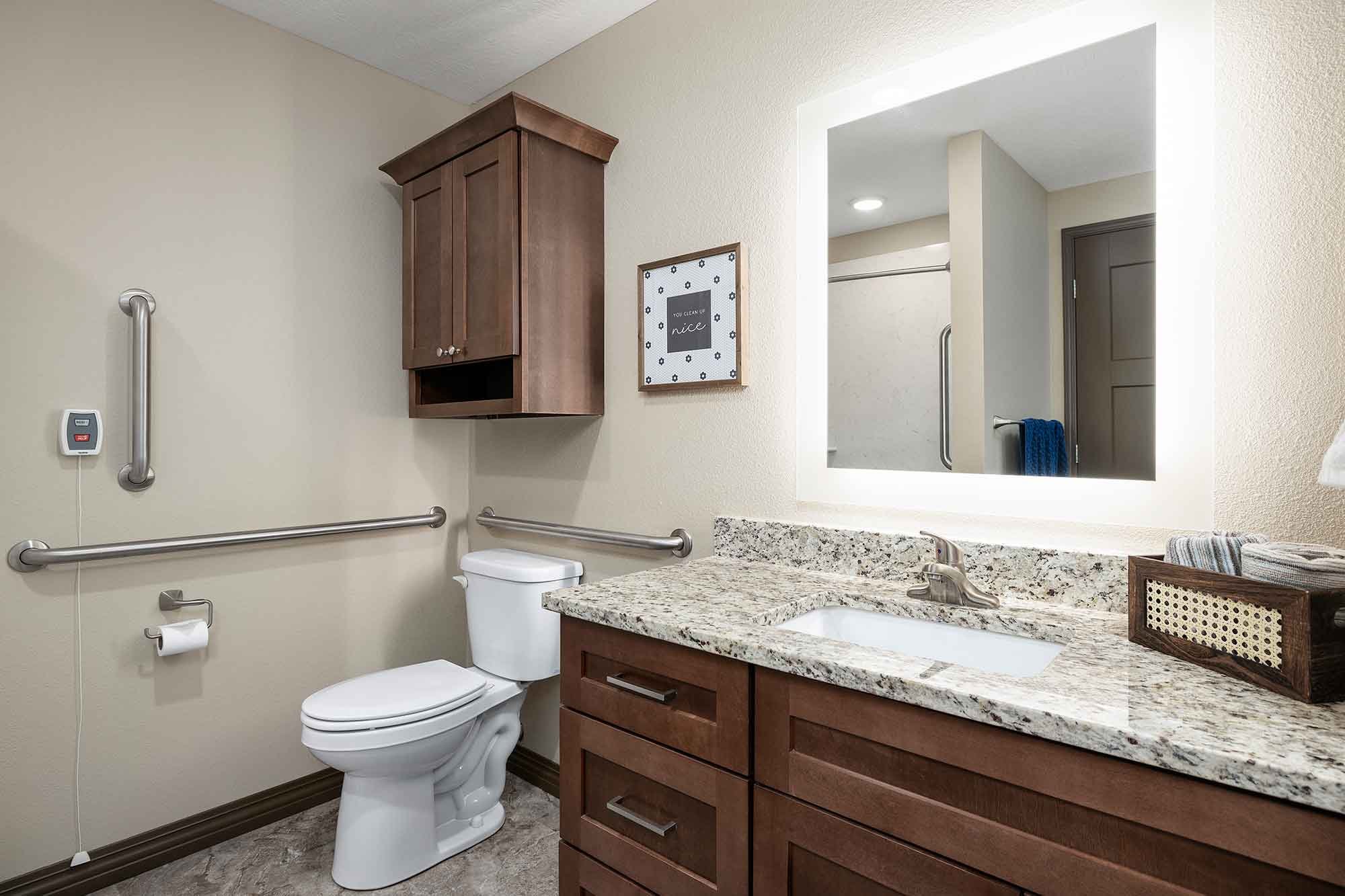 Springhouse Village AL Bathroom Unit