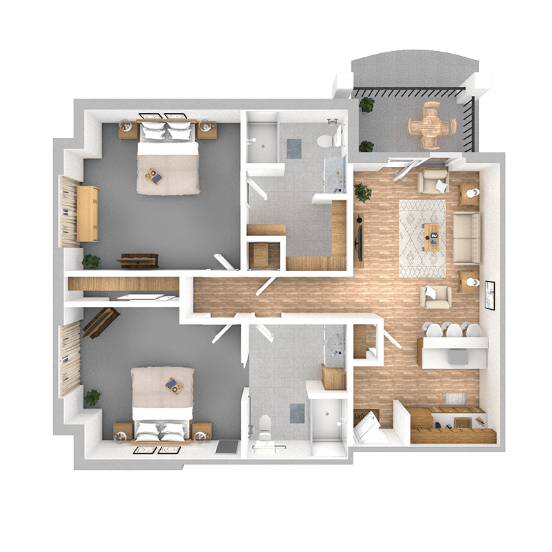 Tulip Poplar floor plan